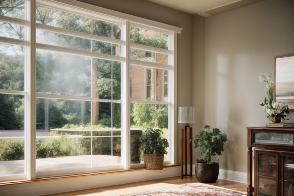 Chattanooga home interior with glare reduction window film